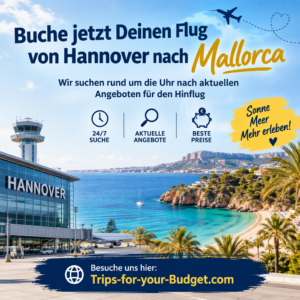 Flieg günstig von Hannover nach Palma de Mallorca